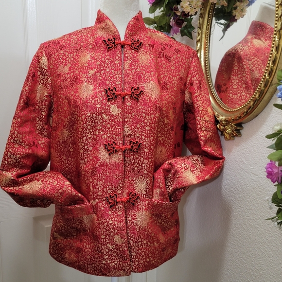 Chinese Satin Jacket - Picture 2 of 16